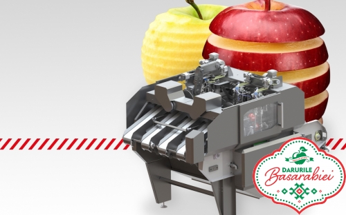 Apple peeling machine model UOK 01 Darurile Basarabiei